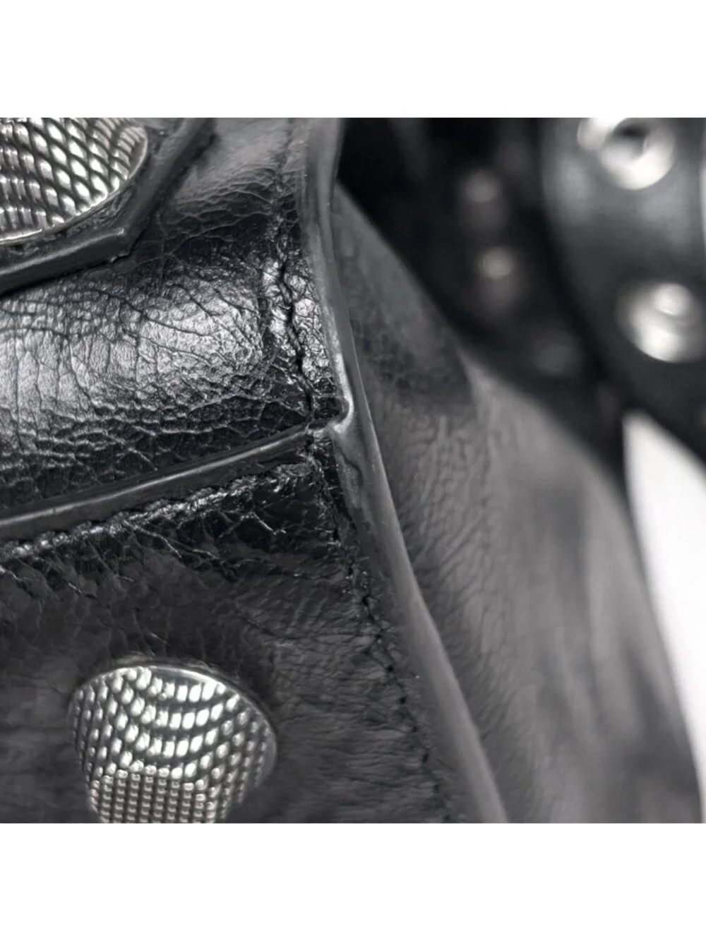 Balenciaga Neo Kago le City Handbag 2-Way Leather Black